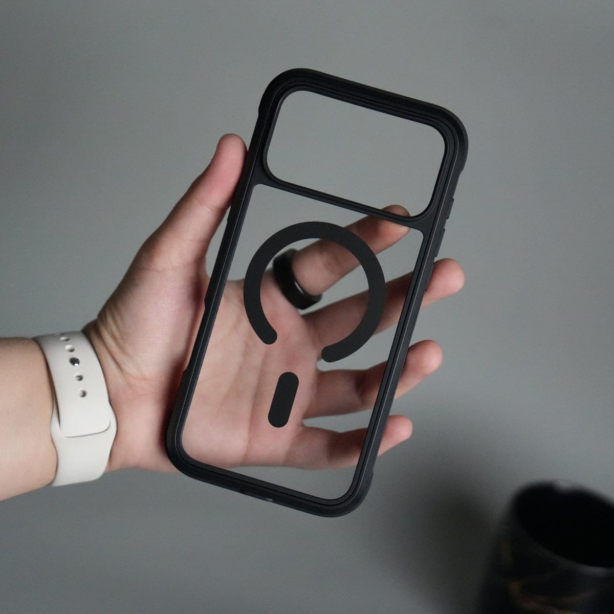 iPhone 17 Pro Max Military Grade Durable Aluminum Frame MagSafe Case | Anti-Yellowing Technology Case