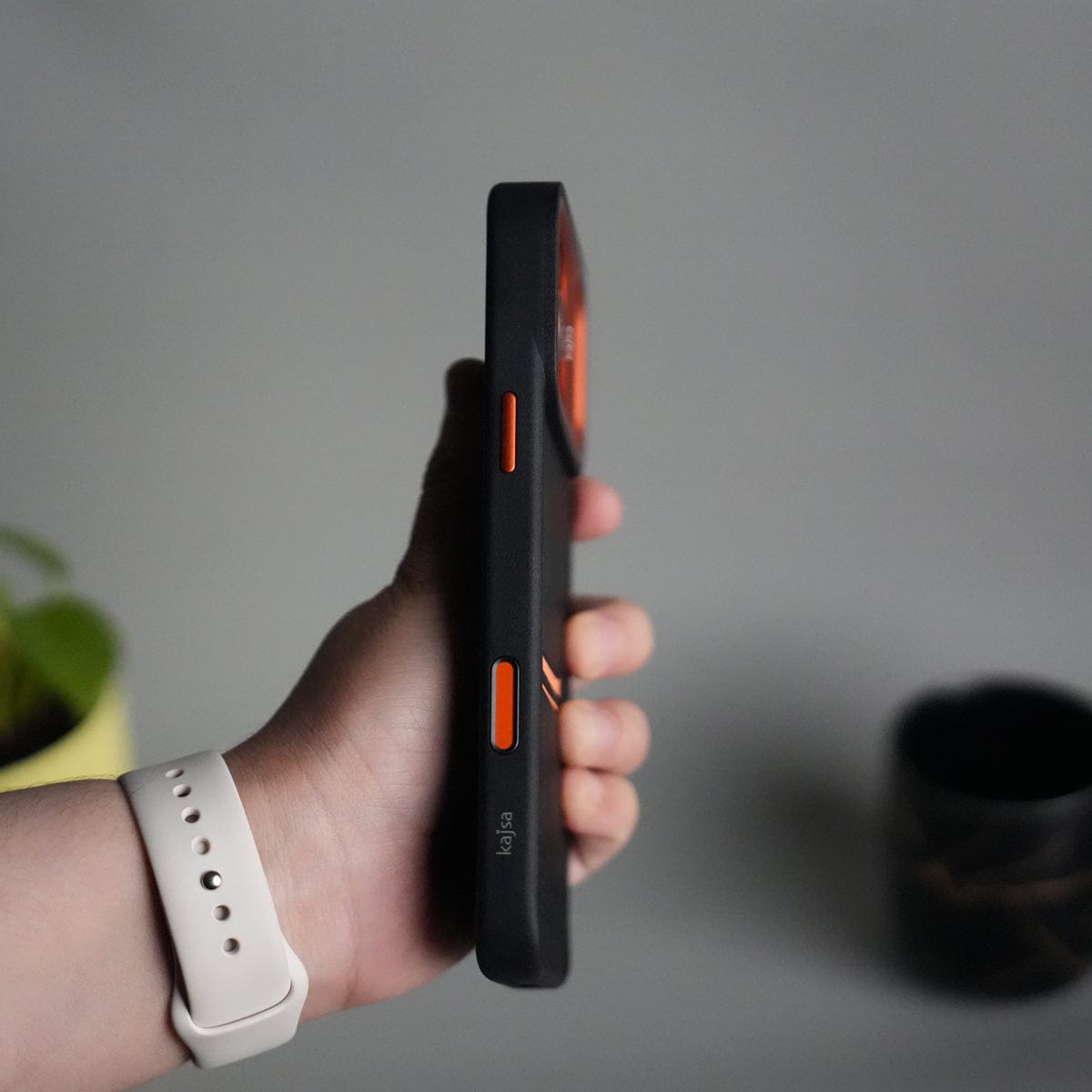 iPhone 17 Pro Tri-Strike Pattern Leather Case | Premium Luxury Back Cover with Metal Camera Frame