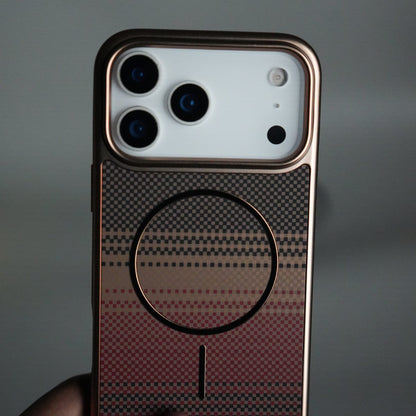 iPhone 17 Series Carbon Design Mag Ring Case Slim Protective Cover
