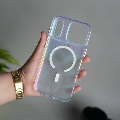 iPhone 17 Series Holography Sparkly Shiny Case Magsafe Cover