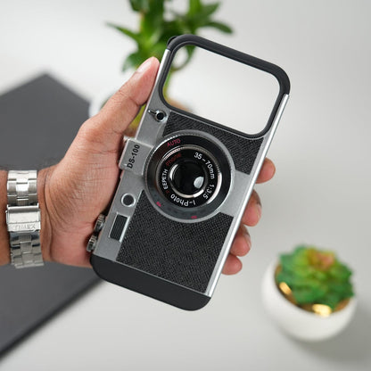 iPhone 17 Series Retro Camera Design Case with Lanyard | Shockproof Protective Cover