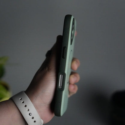 iPhone 17 Soft Touch MagSafe Case | Matte Finish with Color Camera Frame