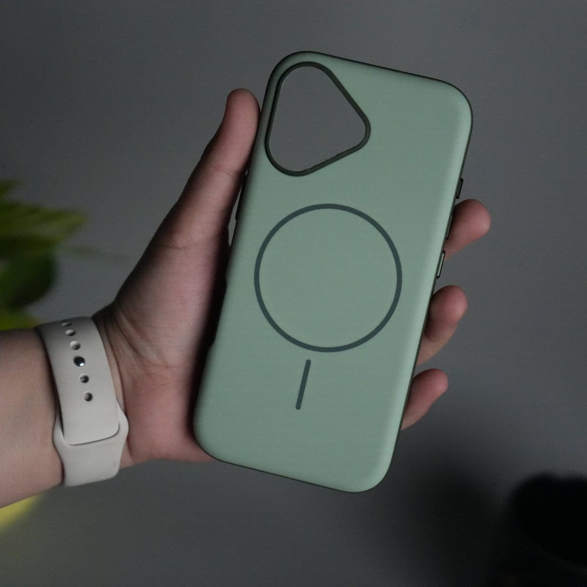 iPhone 17 Soft Touch MagSafe Case | Matte Finish with Color Camera Frame