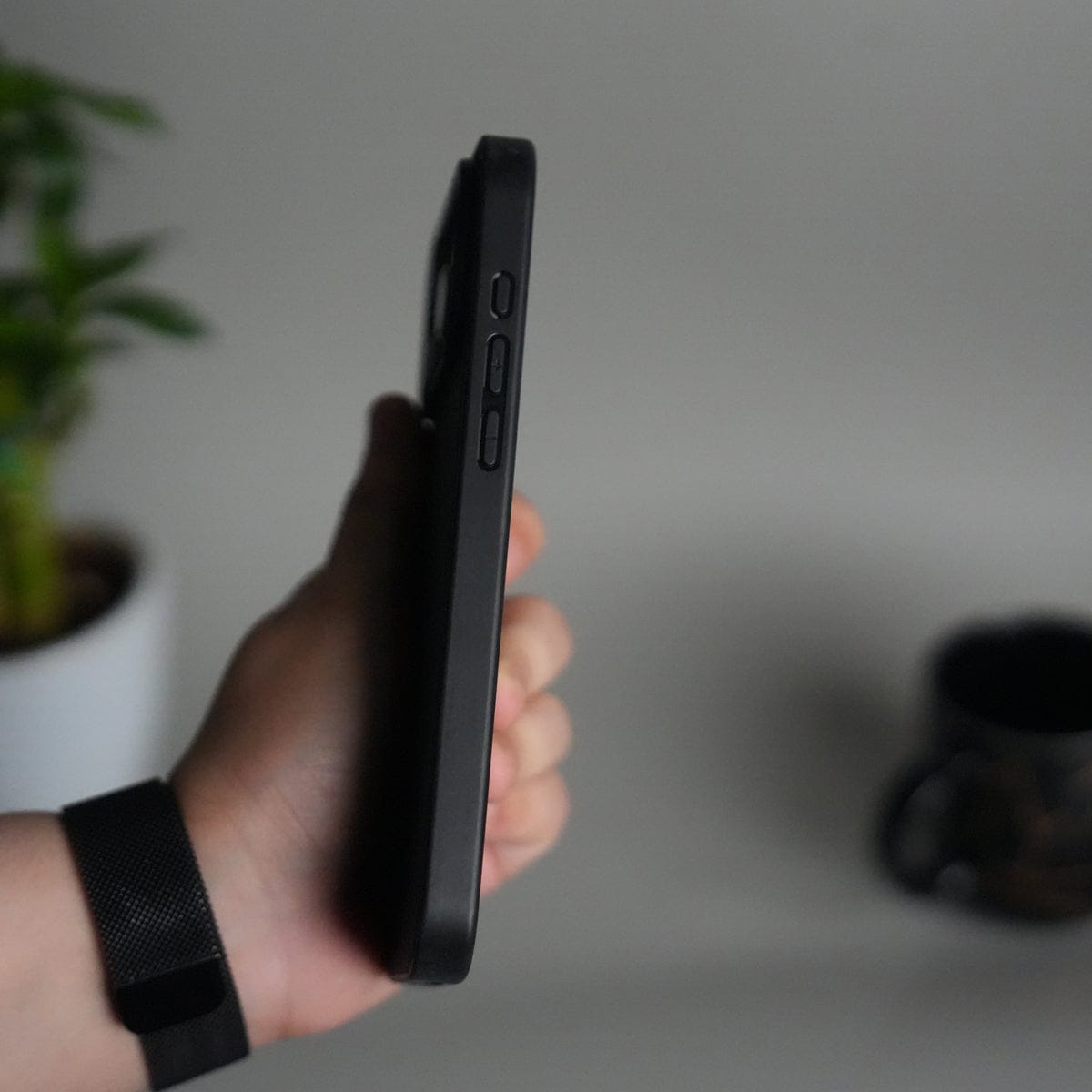 iPhone Series Magnetic Case | Soft-Touch Shockproof Slim Cover with MagSafe Ring