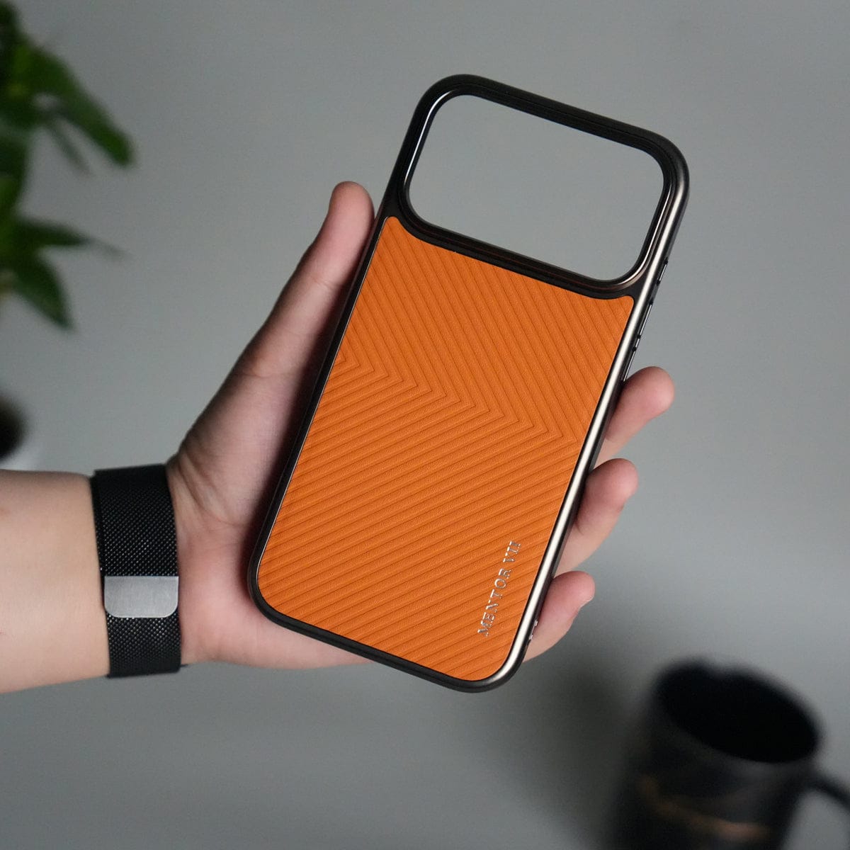iPhone 17 Pro Max Premium Leather Texture MagSafe Back Cover | Slim Fit Luxury Protective Case