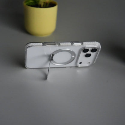 iPhone 17 Pro Max ClearShield Metal Ring Stand MagSafe Case Cover