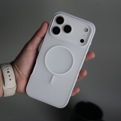 iPhone 17 Pro Soft Touch MagSafe Case | Matte Finish with Color Camera Frame