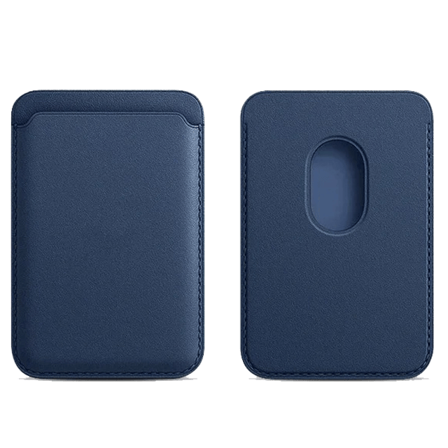 Luxury Leather Magnetic MagSafe Wallet For iPhone MagSafe Phones
