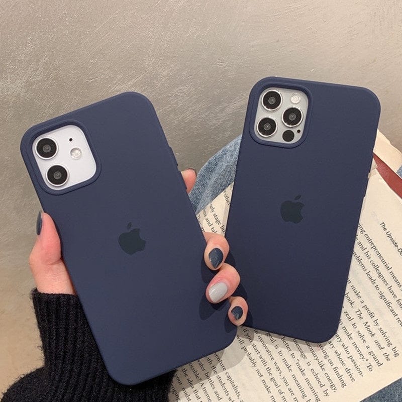 iPhone Liquid Silicone Case Cover ( PACIFIC BLUE )