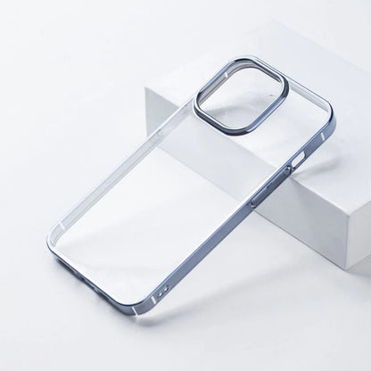 Crystal Clear Chrome Electroplated Bumper iPhone Cover
