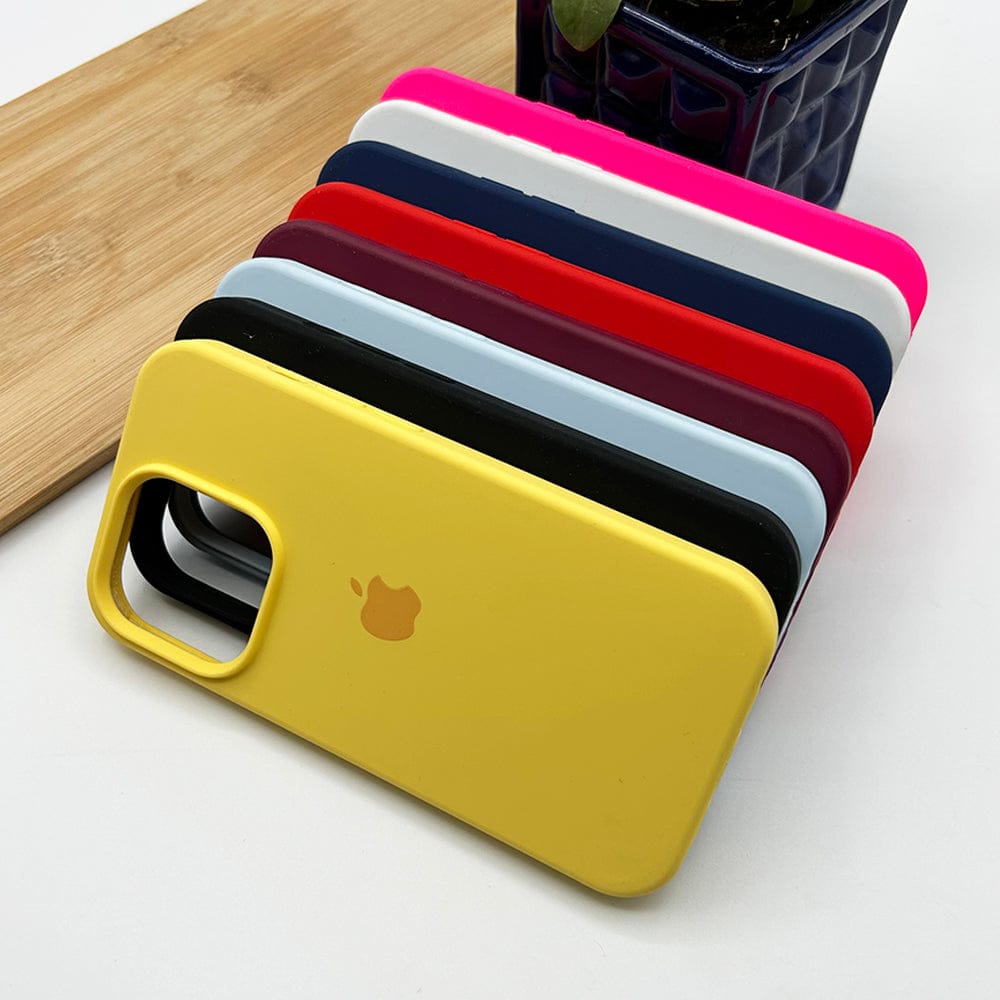 iPhone Silicone Case Cover ( Yellow )