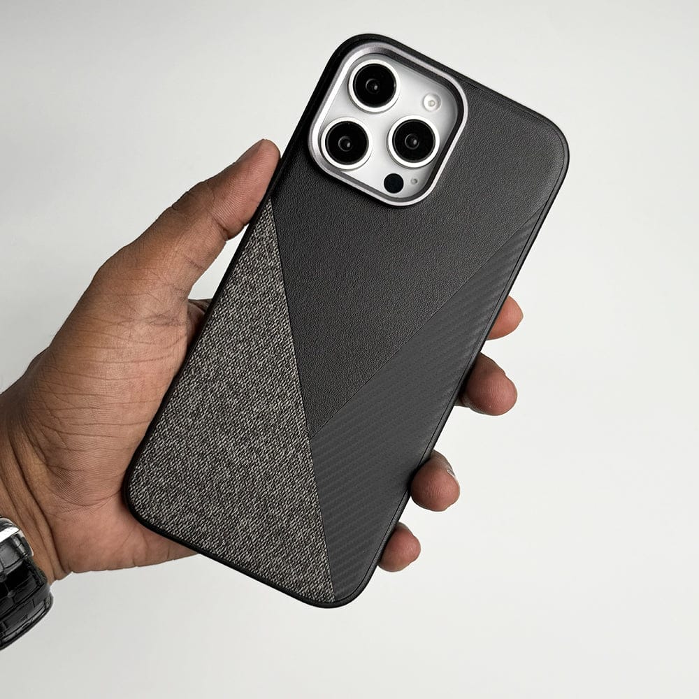 iPhone 15 Series 3 Texture Design Metal Camera Bumper Cover