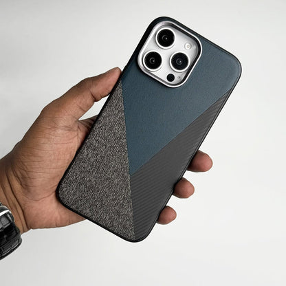 iPhone 15 Series 3 Texture Design Metal Camera Bumper Cover