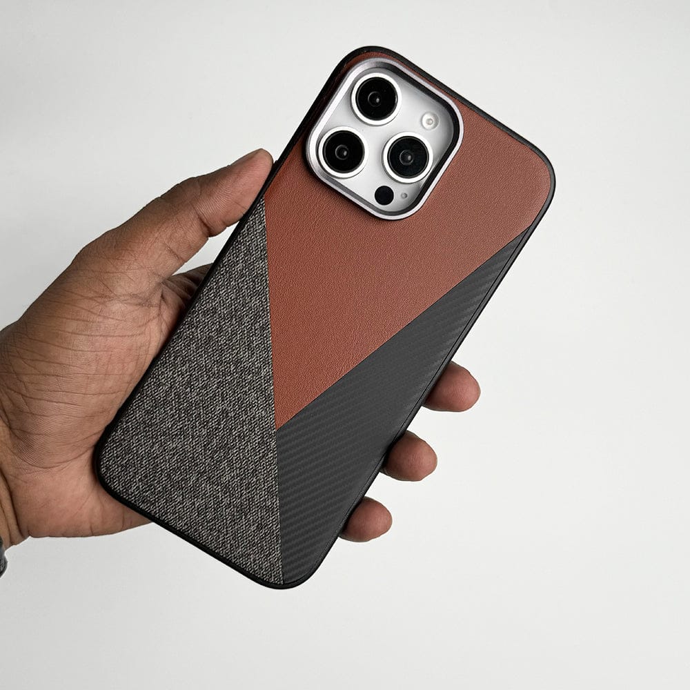 iPhone 15 Series 3 Texture Design Metal Camera Bumper Cover
