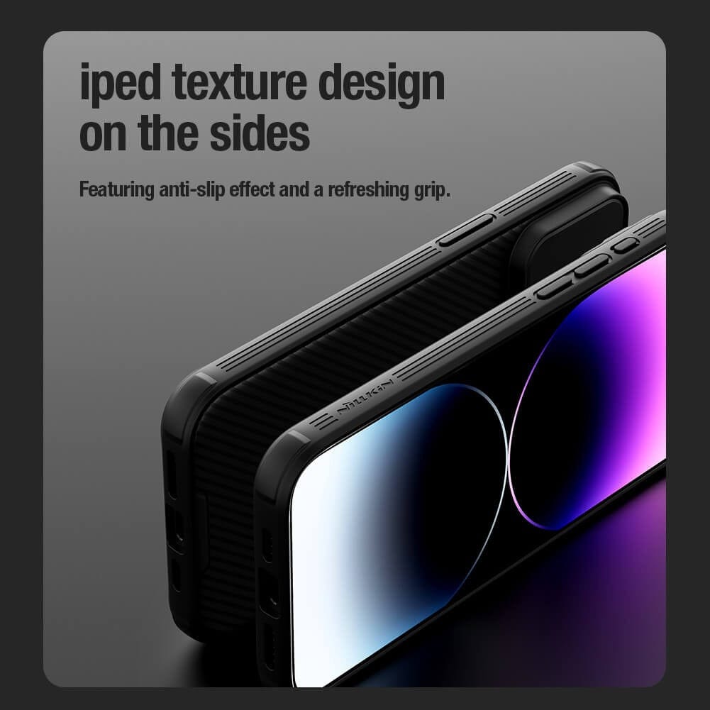 iPhone 15 Pro Nillkin CamShield Pro Case Cover Black