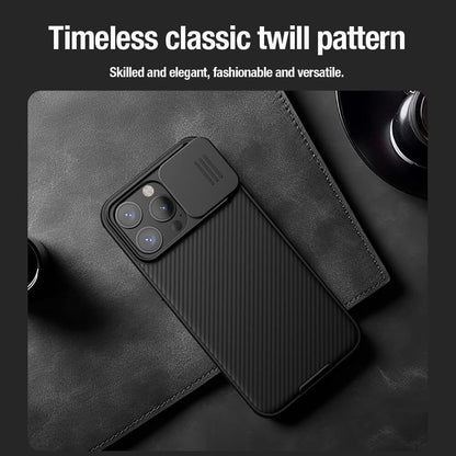 iPhone 15 Pro Nillkin CamShield Pro Case Cover Black