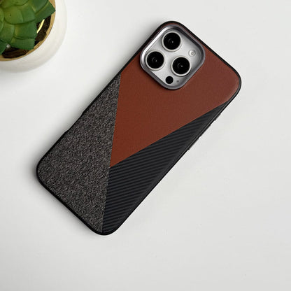 iPhone 15 Series 3 Texture Design Metal Camera Bumper Cover