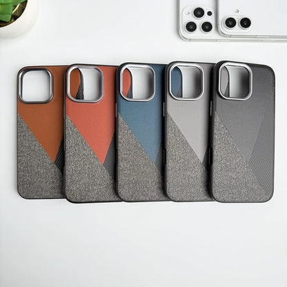 iPhone 15 Series 3 Texture Design Metal Camera Bumper Cover