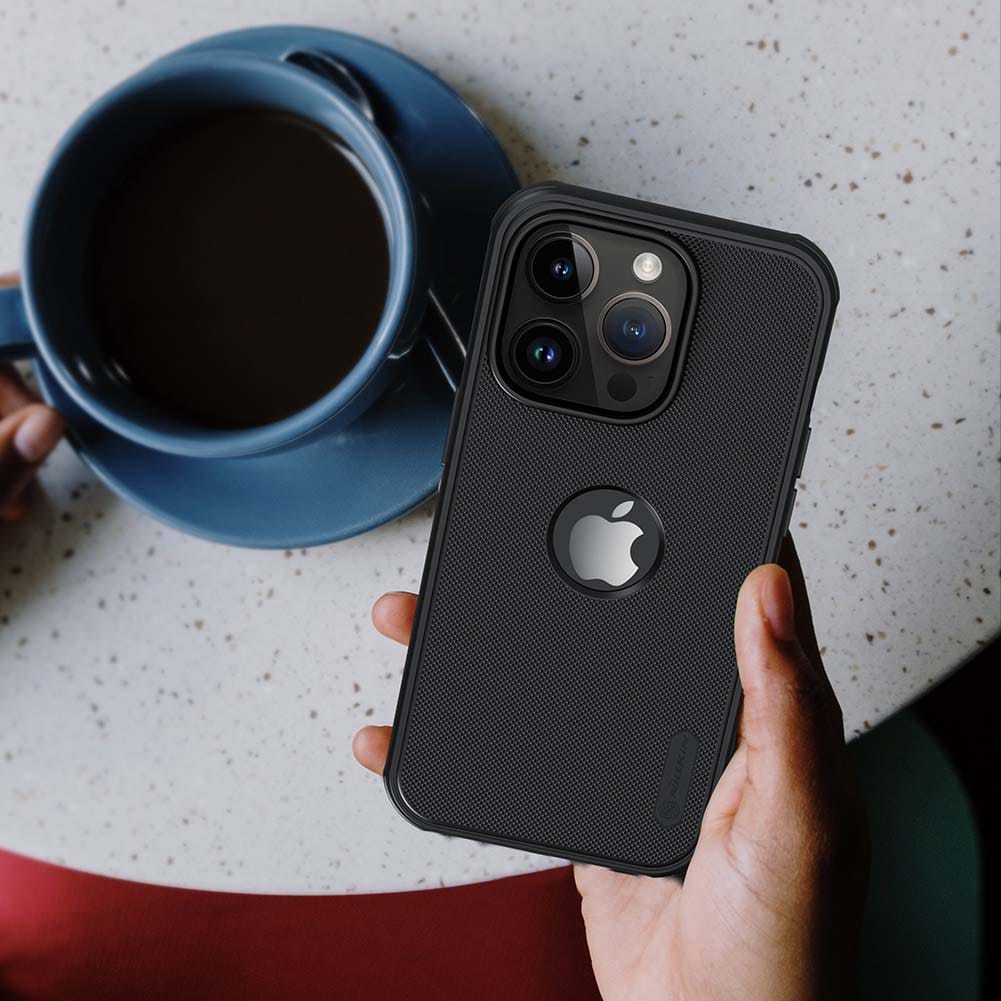 Nillkin 16 Series Super Frosted Shield Pro Matte cover for iPhone - Black