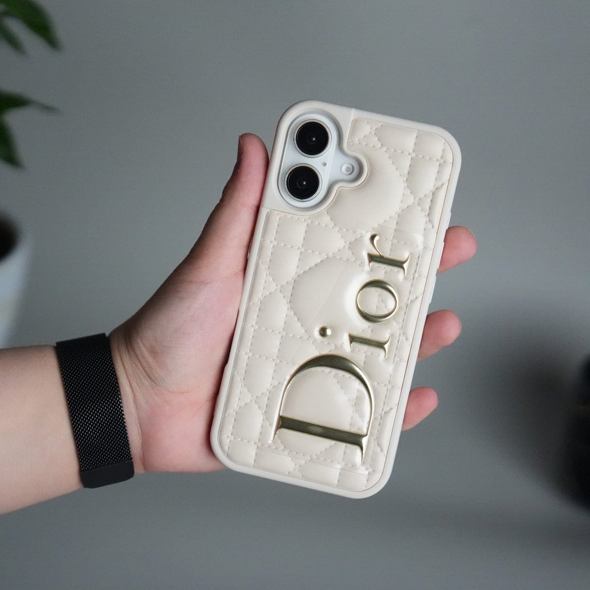 iPhone 17 DR Puff Edition PU Leather Case Cover