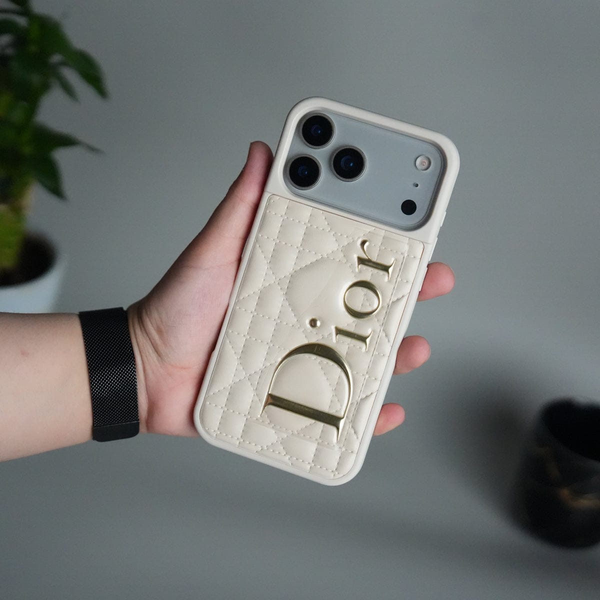 iPhone 17 Pro DR Puff Edition PU Leather Case Cover