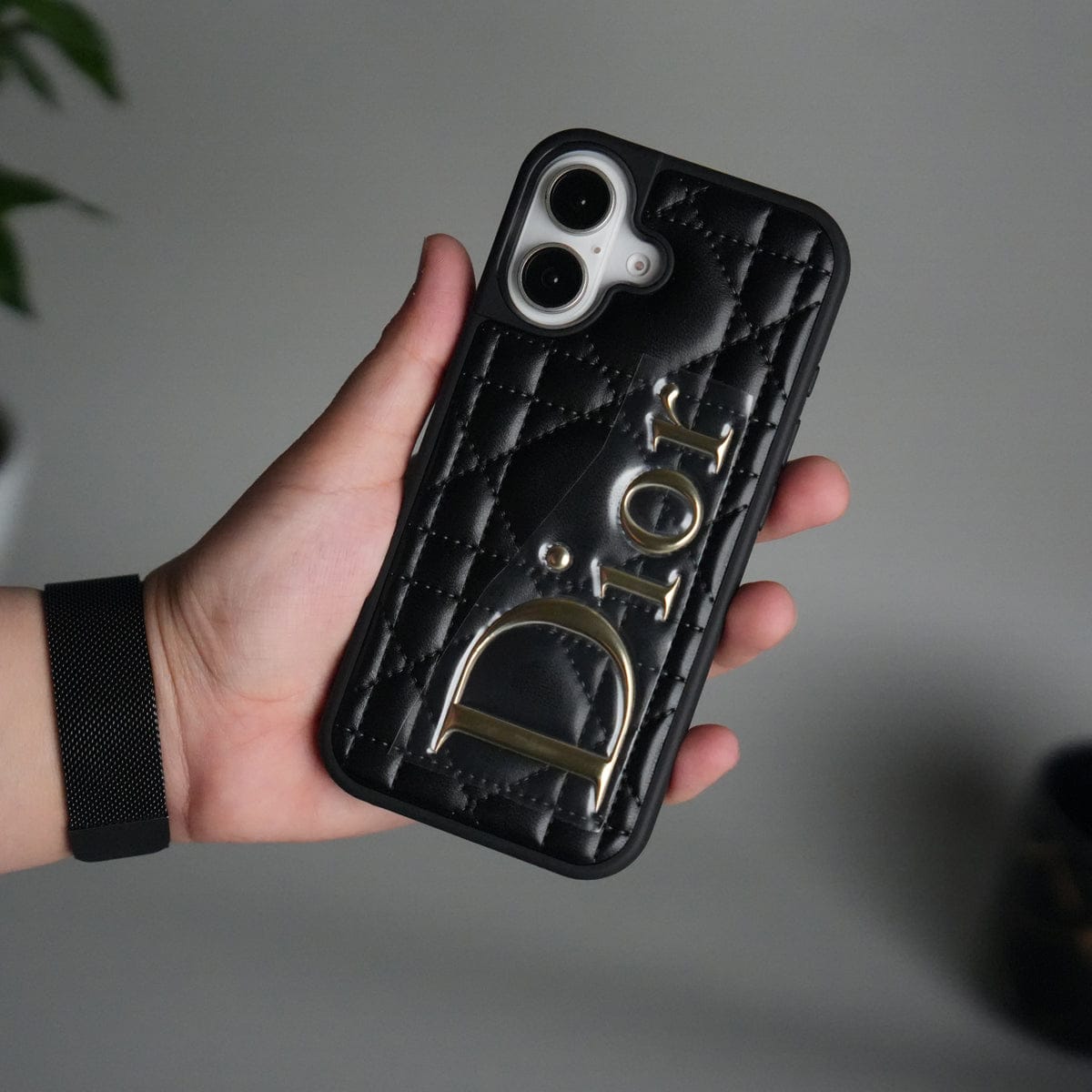 iPhone 17 DR Puff Edition PU Leather Case Cover
