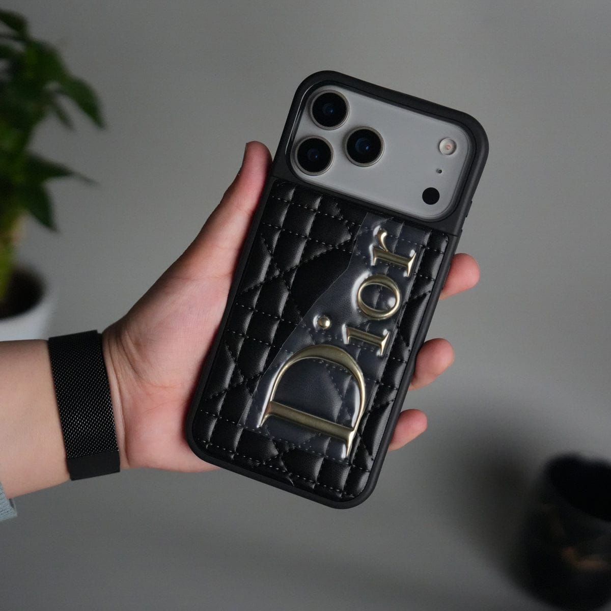iPhone 17 Pro DR Puff Edition PU Leather Case Cover