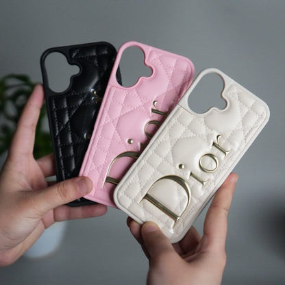iPhone 17 DR Puff Edition PU Leather Case Cover