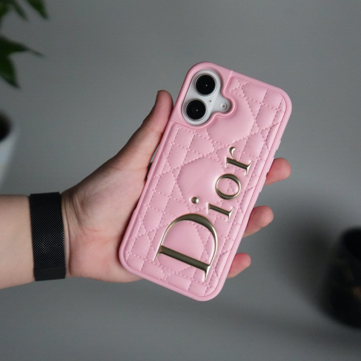 iPhone 17 DR Puff Edition PU Leather Case Cover