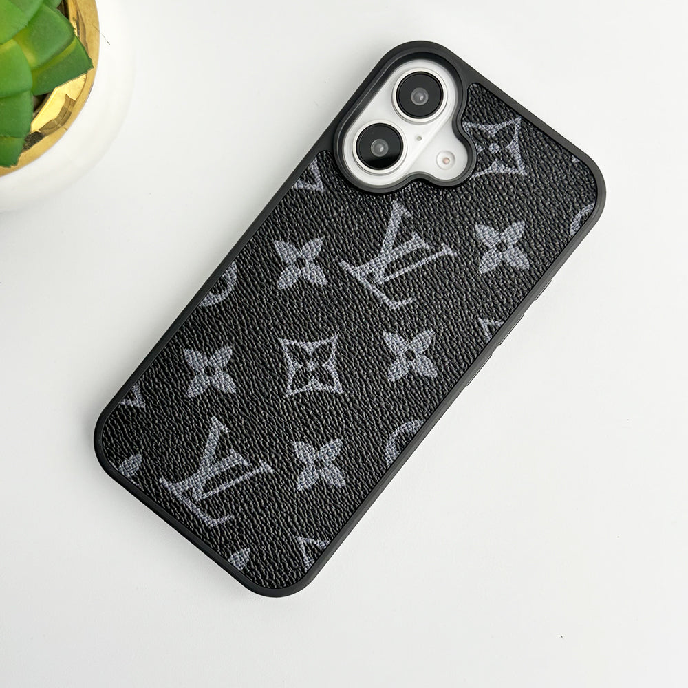 Luxury Brand Leather Case For iPhone 12-17