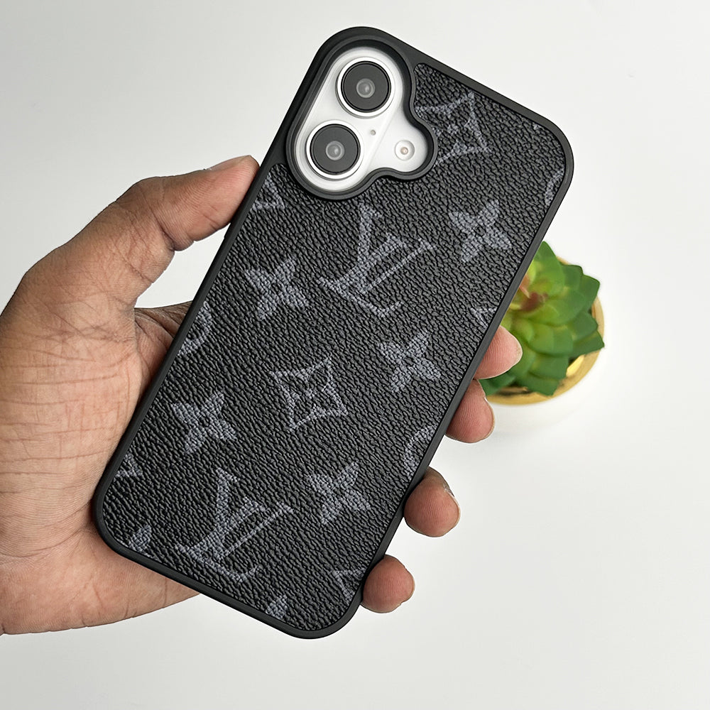 Luxury Brand Leather Case For iPhone 12-17