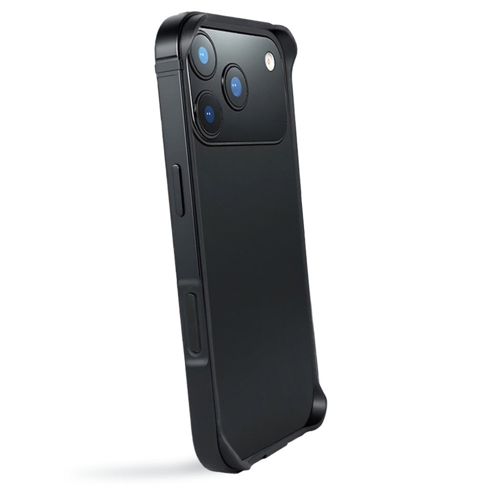 iPhone 17 Pro Max Frame Bumper Cover Inner Soft (No Back) - Black