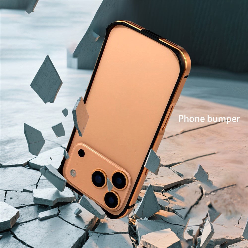 iPhone 17 Pro Max Frame Bumper Cover Inner Soft (No Back) - Silver