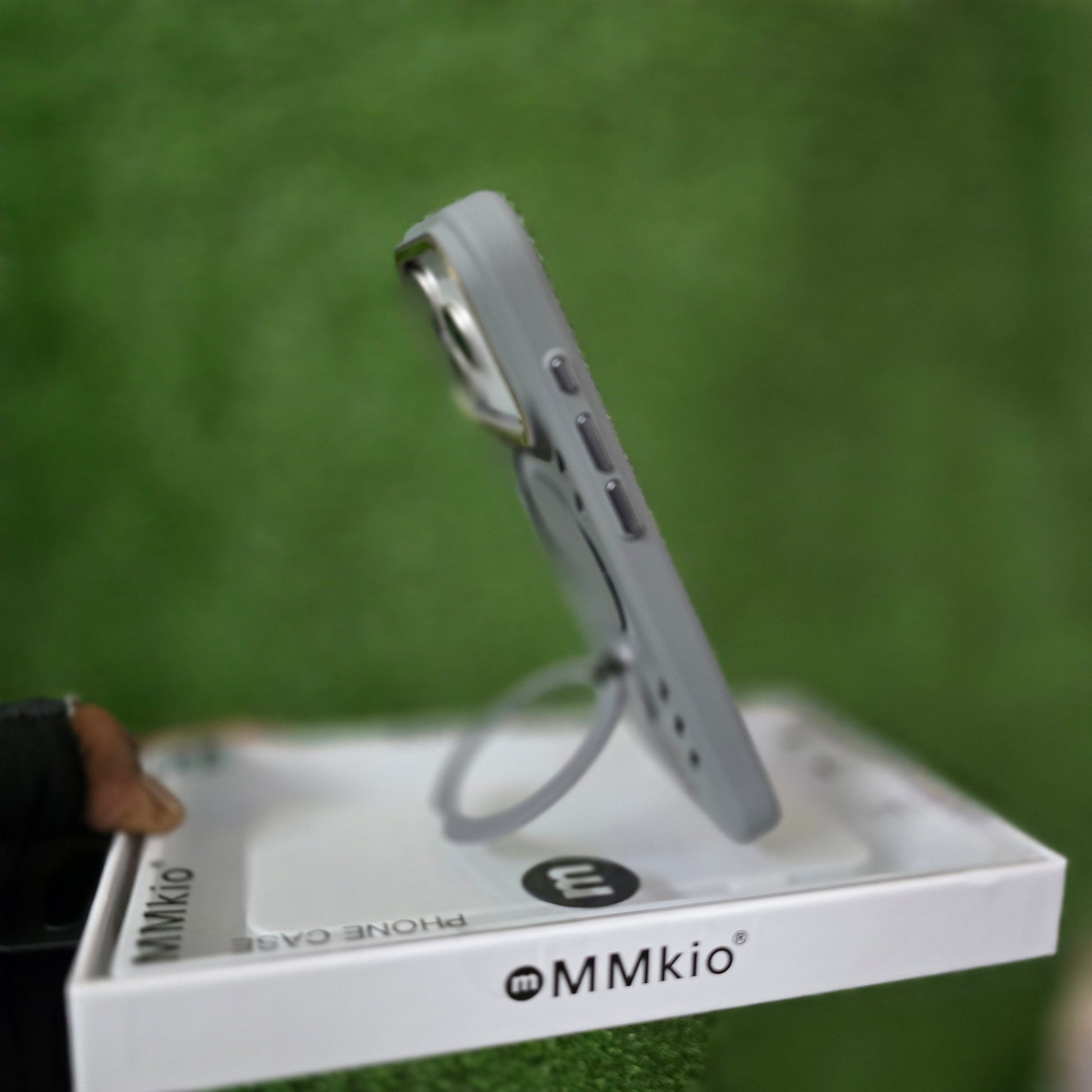 iPhone 17 Pro Max Heat Dispense Cover 360° Rotatable Stand with Magsafe - Grey