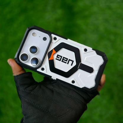 iPhone 17 Pro Max UAG Case, Military Grade Protective UAG Pathfinder Series with Magsafe & Kickstand - White