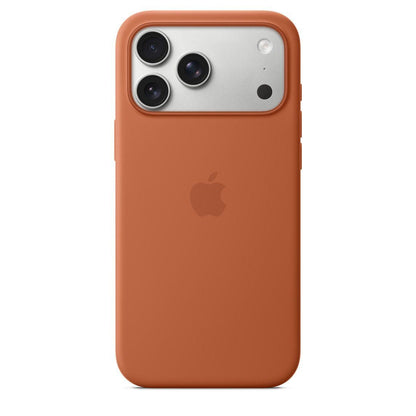 iPhone 17 Pro Max Silicon Case with Magsafe and Camera Control Button - Terra Cotta