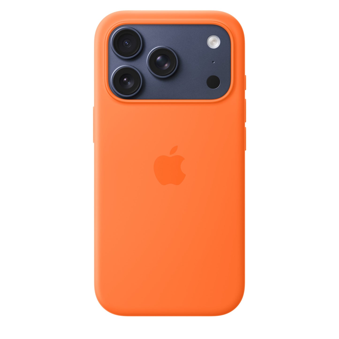 iPhone 17 Pro Max Silicon Case with Magsafe & Camera Control Button - Orange