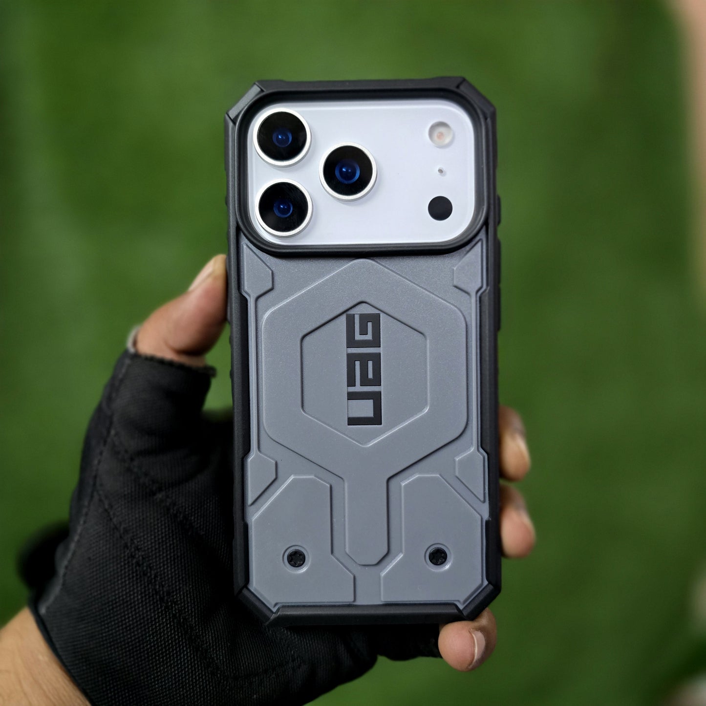 iPhone 17 Pro Max UAG Case, Pathfinder Series Rugged Armor Case with Magsafe - Grey