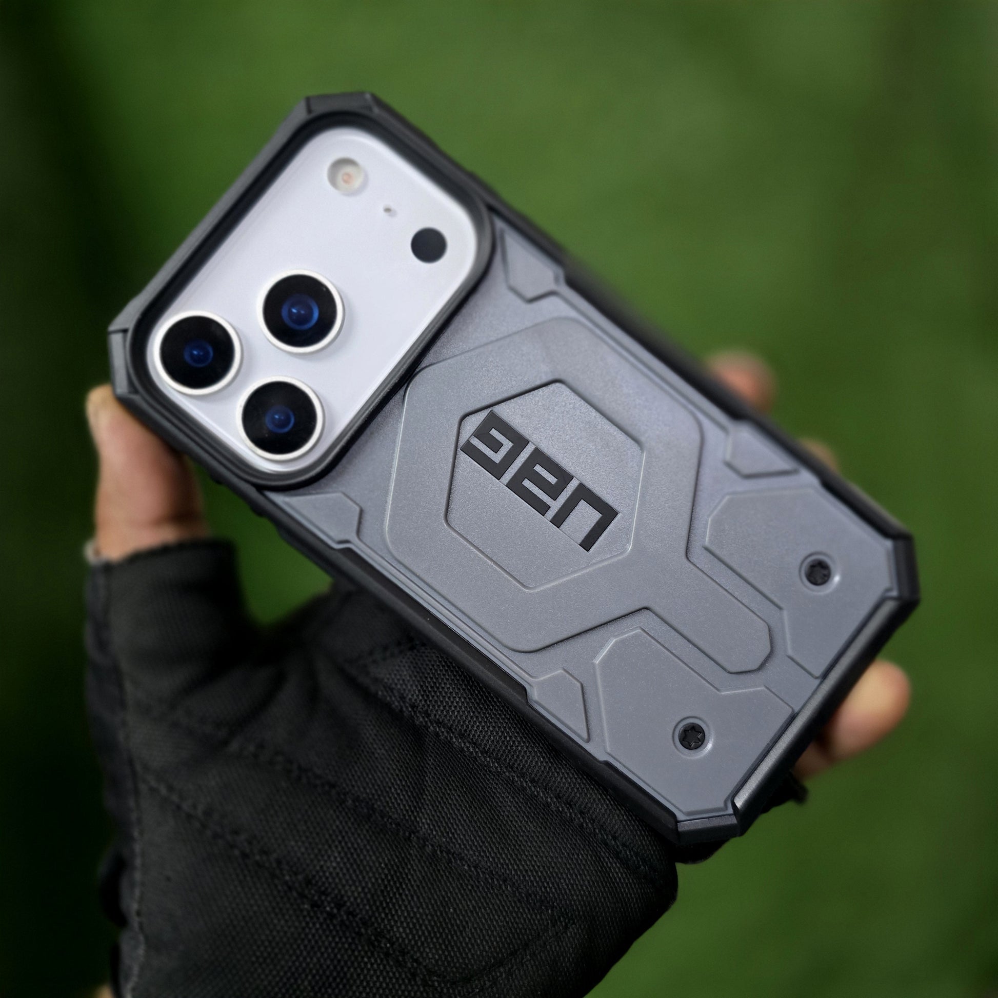 iPhone 17 Pro Max UAG Case, Pathfinder Series Rugged Armor Case with Magsafe - Grey