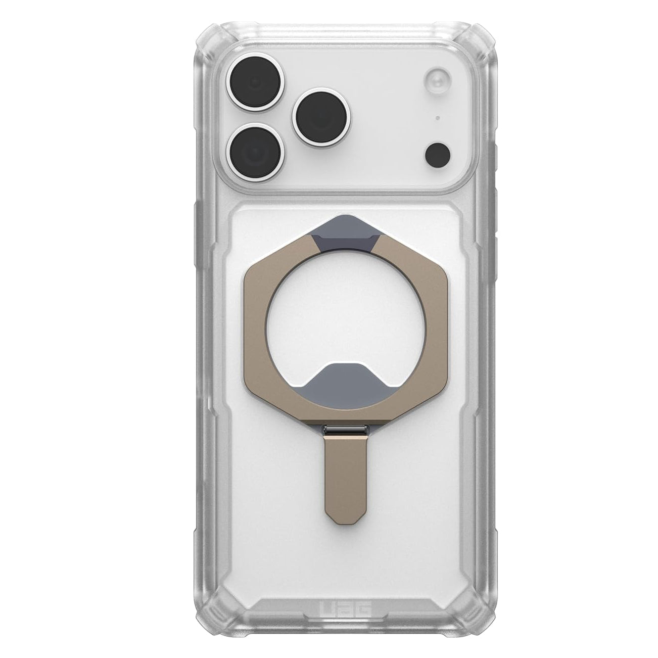 iPhone 17 Pro Max UAG Case, Military Grade Protective UAG Plasma XTE Series with Magsafe & Kickstand - Clear