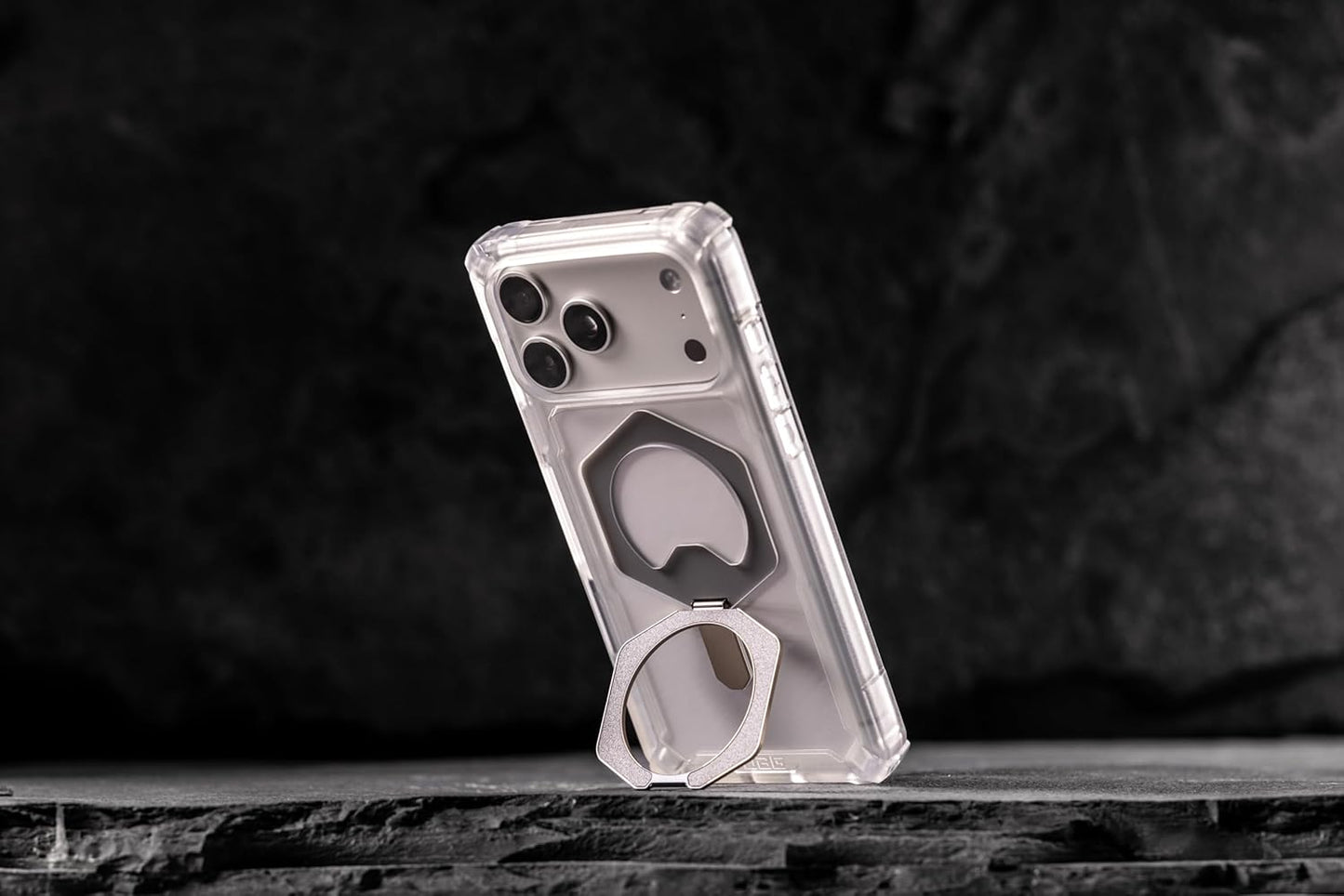 iPhone 17 Pro Max UAG Case, Military Grade Protective UAG Plasma XTE Series with Magsafe & Kickstand - Clear