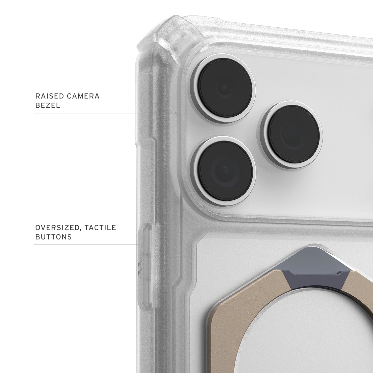 iPhone 17 Pro Max UAG Case, Military Grade Protective UAG Plasma XTE Series with Magsafe & Kickstand - Clear