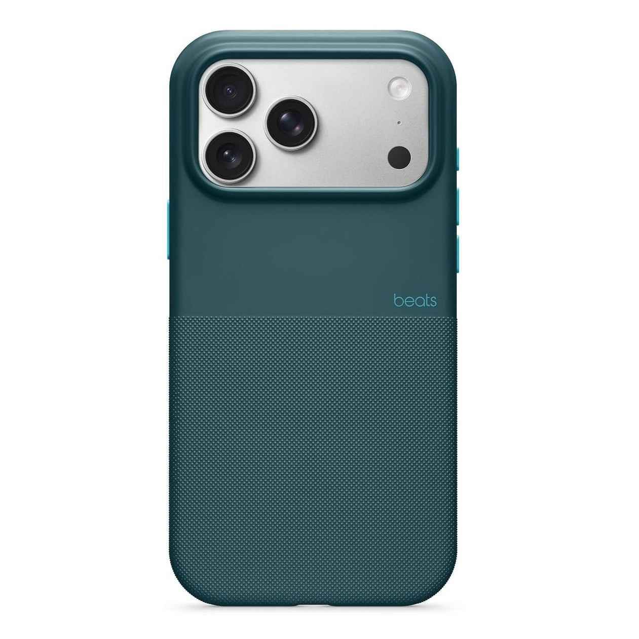 iPhone 17 Pro Max beats Case, Matte Texture with Microfibre Lining with Magsafe & Camera Control Button - Rocky Blue