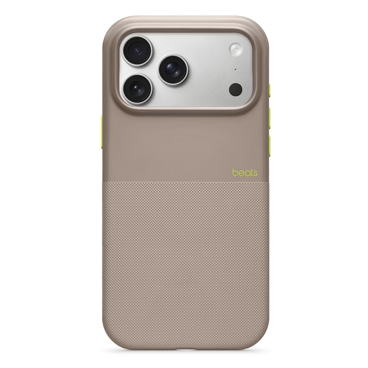 iPhone 17 Pro Max beats Case, Matte Texture with Microfibre Lining with Magsafe & Camera Control Button - Alpine Gray