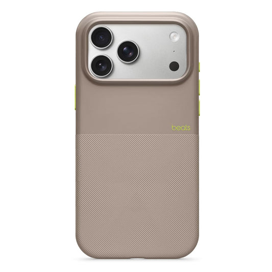 iPhone 17 Pro Max beats Case, Matte Texture with Microfibre Lining with Magsafe & Camera Control Button - Alpine Gray