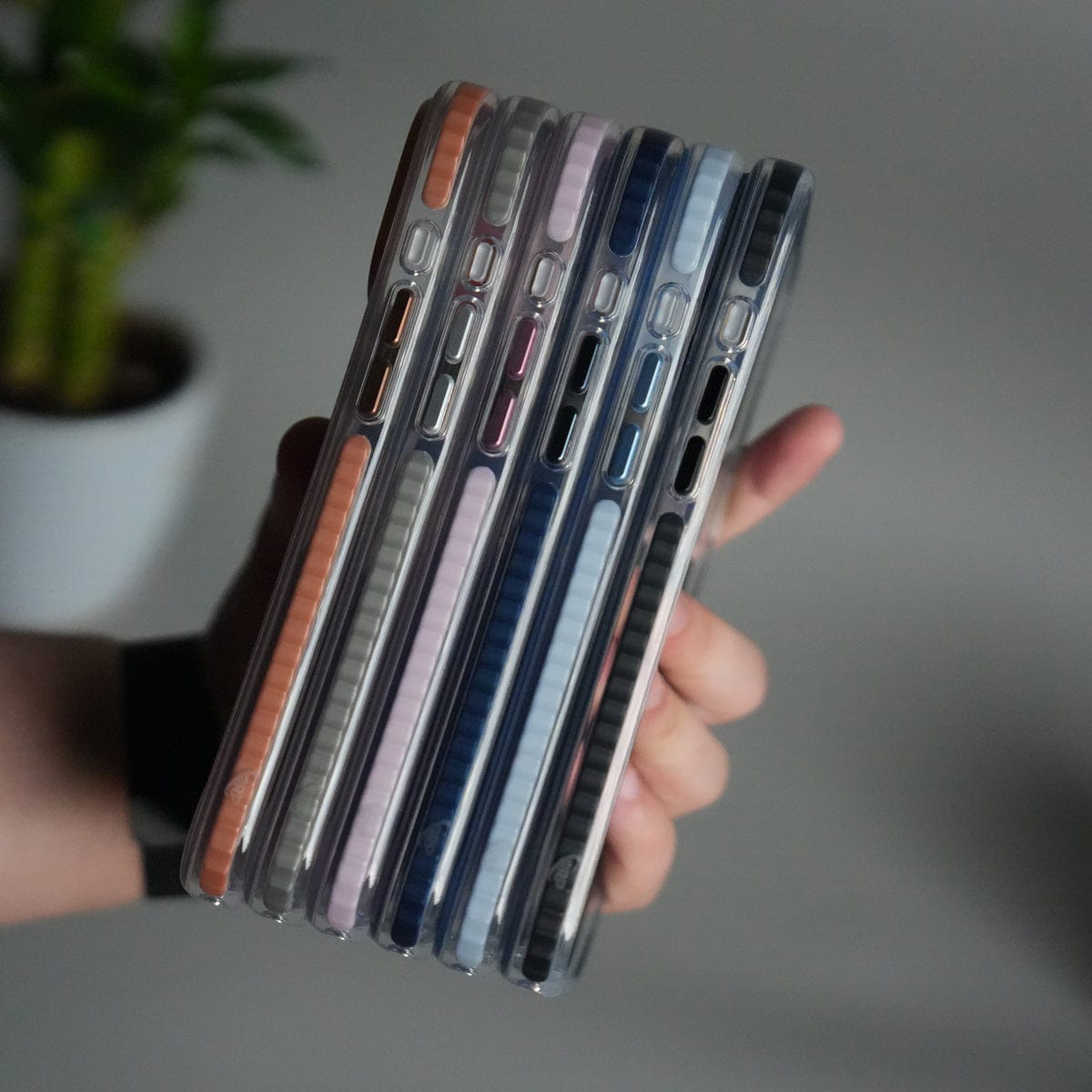 iPhone 17 Pro MagSafe Suitcase Design Cover | Shockproof Ribbed Back Cover