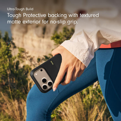 iPhone 17 Pro Max beats Case, Matte Texture with Microfibre Lining with Magsafe & Camera Control Button - Everest Black