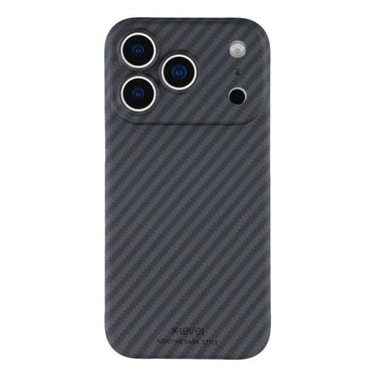 iPhone 17 Pro Max 0.6mm Ultra Slim X-LEVEL Carbon Fiber Magnetic Cover with Magsafe - Black