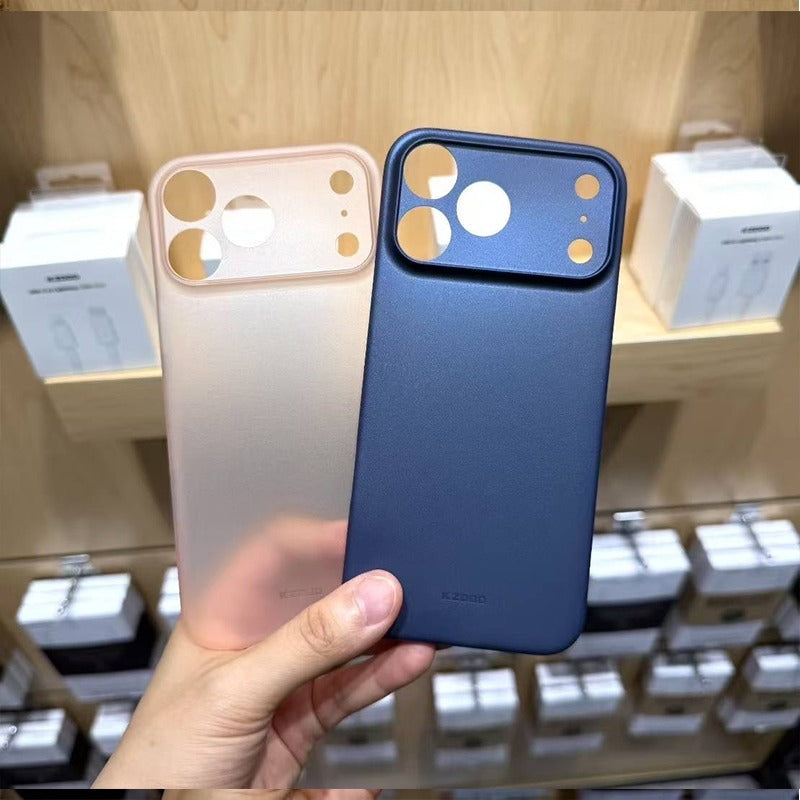 iPhone 17 Pro Max Ultra Thin KZDOO Air Skin Matte Frosted Back Cover - Blue
