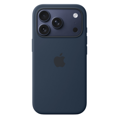 iPhone 17 Pro Max Silicon Case with Magsafe and Camera Control Button - Blue